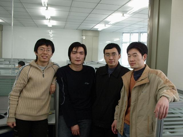 4月8日小組技術討論會的合影