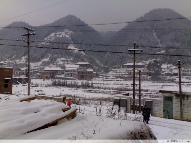 家鄉雪景