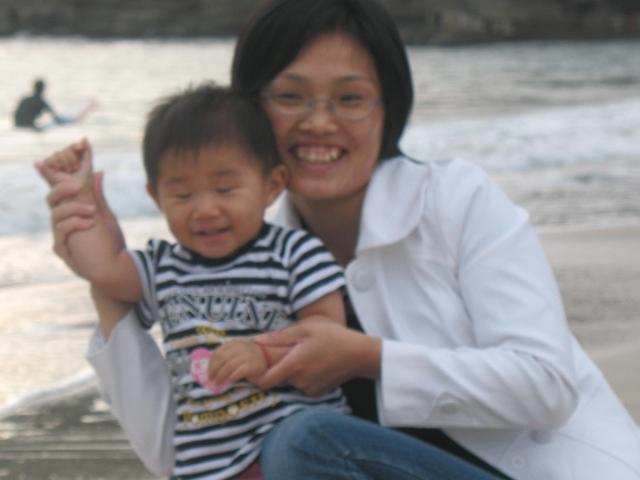 海邊的老婆孩子