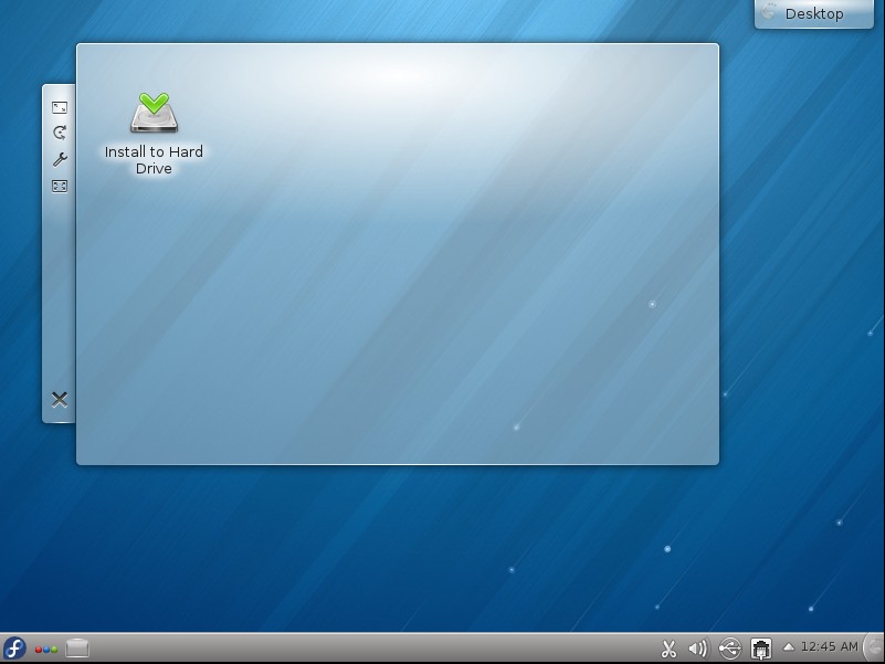 Fedora18 KDE LiveCD Fedora18 KDE LiveCD