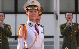 駐港女兵，真漂亮啊！