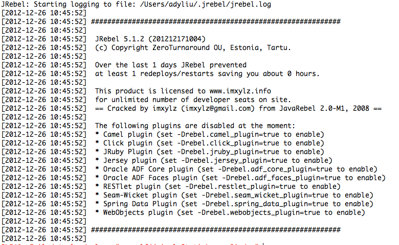 jrebel 5.1.2 crack
